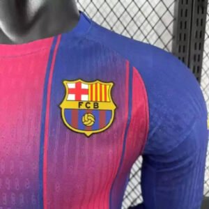 Authentic Soccer Jersey Barcelona Home x Travis Scott Long Sleeve Shirt 2025/26